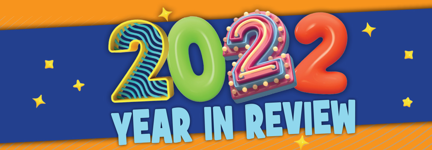 Text reads: 2022 Year in Review